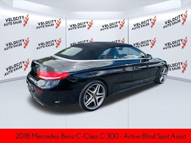 used 2018 Mercedes-Benz C-Class car, priced at $25,488