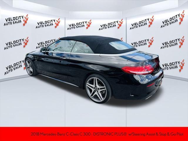used 2018 Mercedes-Benz C-Class car, priced at $25,488