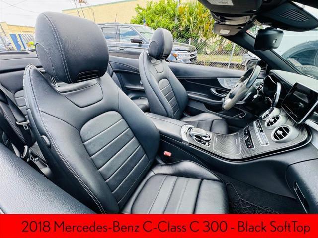 used 2018 Mercedes-Benz C-Class car, priced at $25,488
