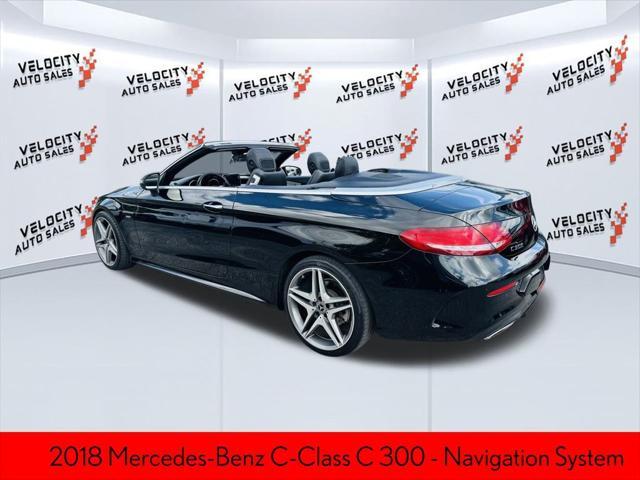 used 2018 Mercedes-Benz C-Class car, priced at $25,488