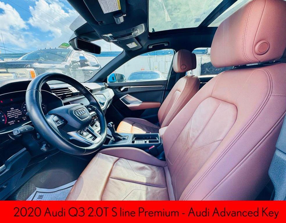 used 2020 Audi Q3 car, priced at $19,488