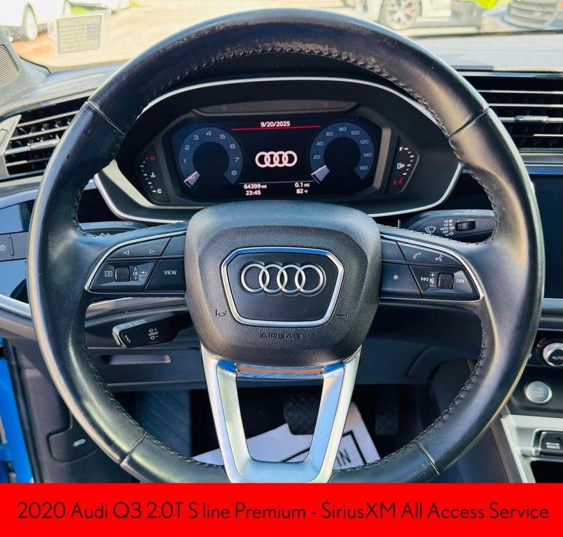 used 2020 Audi Q3 car, priced at $19,488