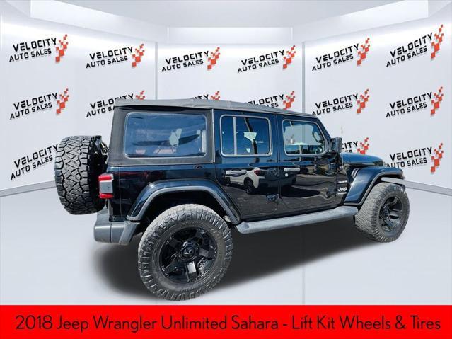 used 2018 Jeep Wrangler Unlimited car, priced at $23,990