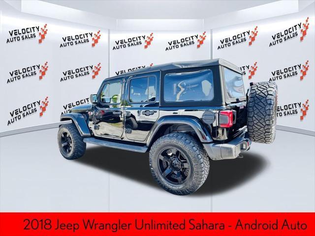 used 2018 Jeep Wrangler Unlimited car, priced at $23,990