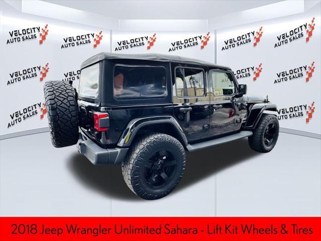 used 2018 Jeep Wrangler Unlimited car, priced at $23,488