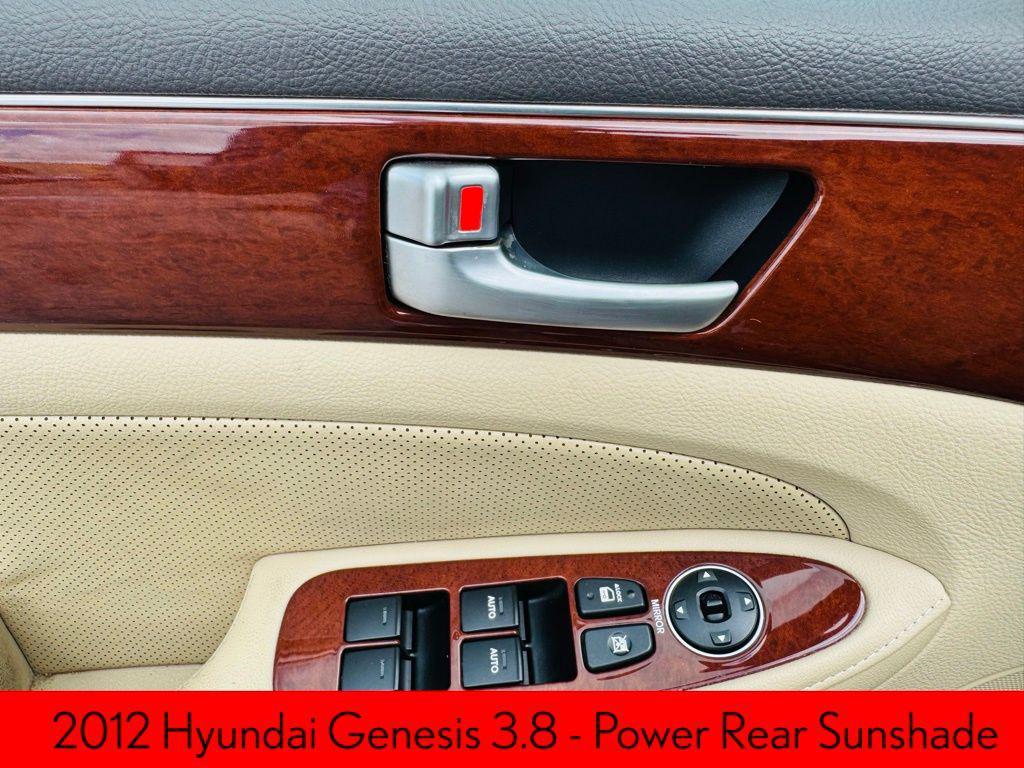 used 2012 Hyundai Genesis car, priced at $9,990