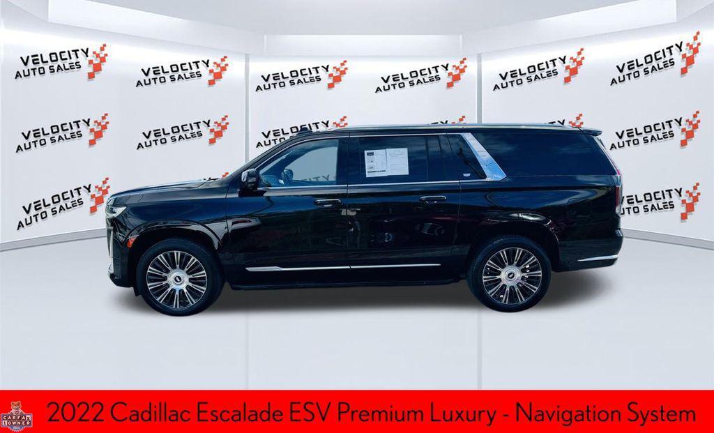 used 2022 Cadillac Escalade ESV car, priced at $58,477