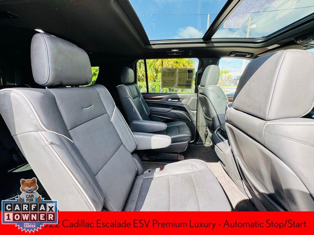 used 2022 Cadillac Escalade ESV car, priced at $58,477