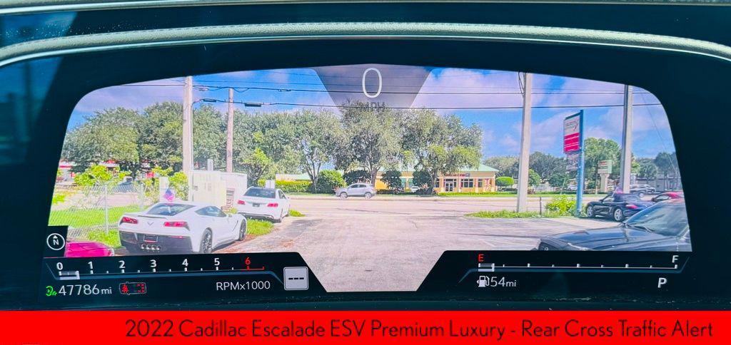 used 2022 Cadillac Escalade ESV car, priced at $58,477