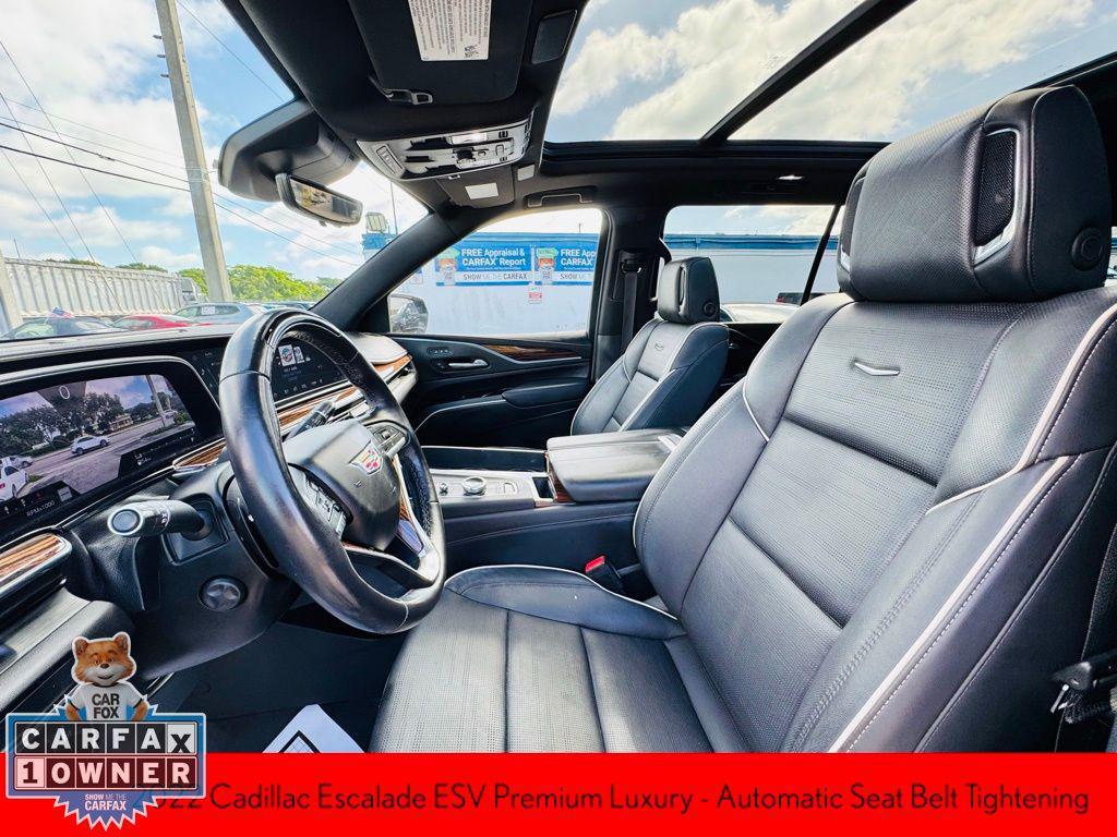 used 2022 Cadillac Escalade ESV car, priced at $58,477
