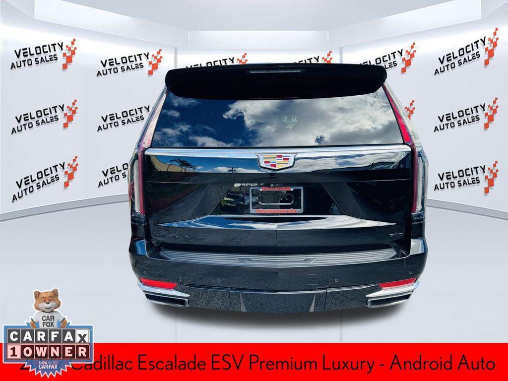 used 2022 Cadillac Escalade ESV car, priced at $58,477