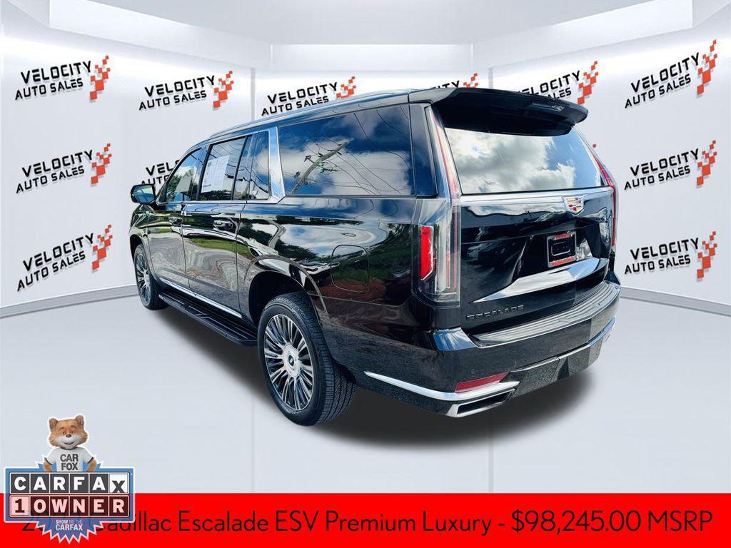 used 2022 Cadillac Escalade ESV car, priced at $58,477
