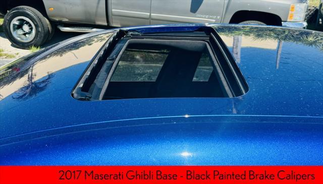 used 2017 Maserati Ghibli car, priced at $18,788