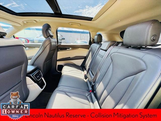 used 2019 Lincoln Nautilus car, priced at $22,477