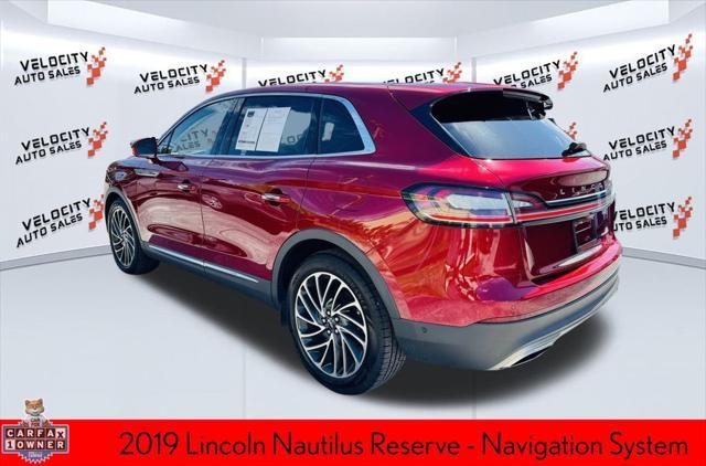 used 2019 Lincoln Nautilus car, priced at $22,477