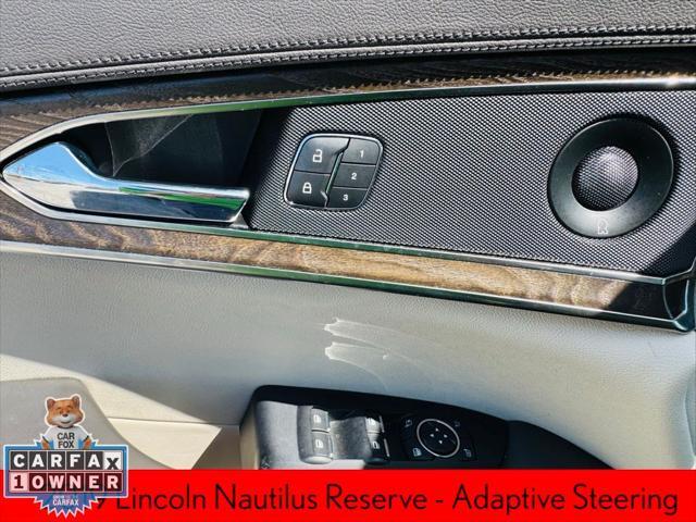 used 2019 Lincoln Nautilus car, priced at $22,477