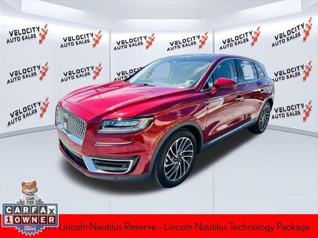 used 2019 Lincoln Nautilus car, priced at $22,477