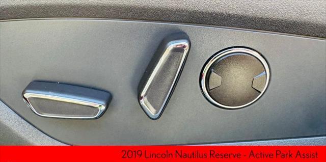 used 2019 Lincoln Nautilus car, priced at $22,477