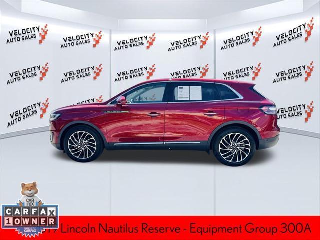 used 2019 Lincoln Nautilus car, priced at $22,477