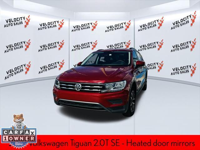 used 2021 Volkswagen Tiguan car, priced at $17,990