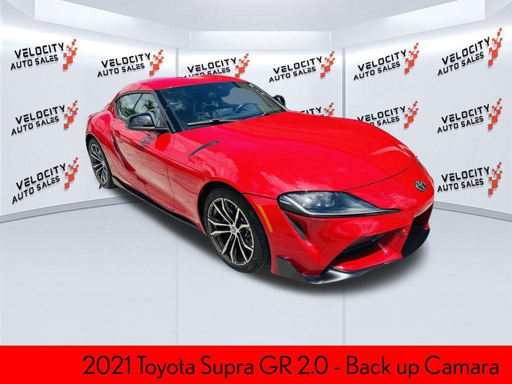 used 2021 Toyota GR Supra car, priced at $36,990