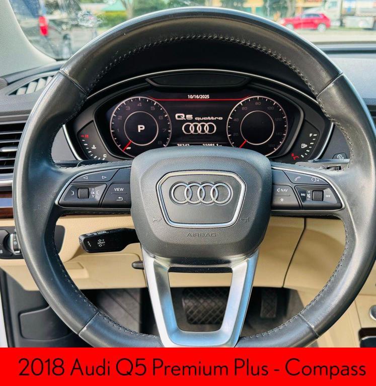used 2018 Audi Q5 car, priced at $16,990