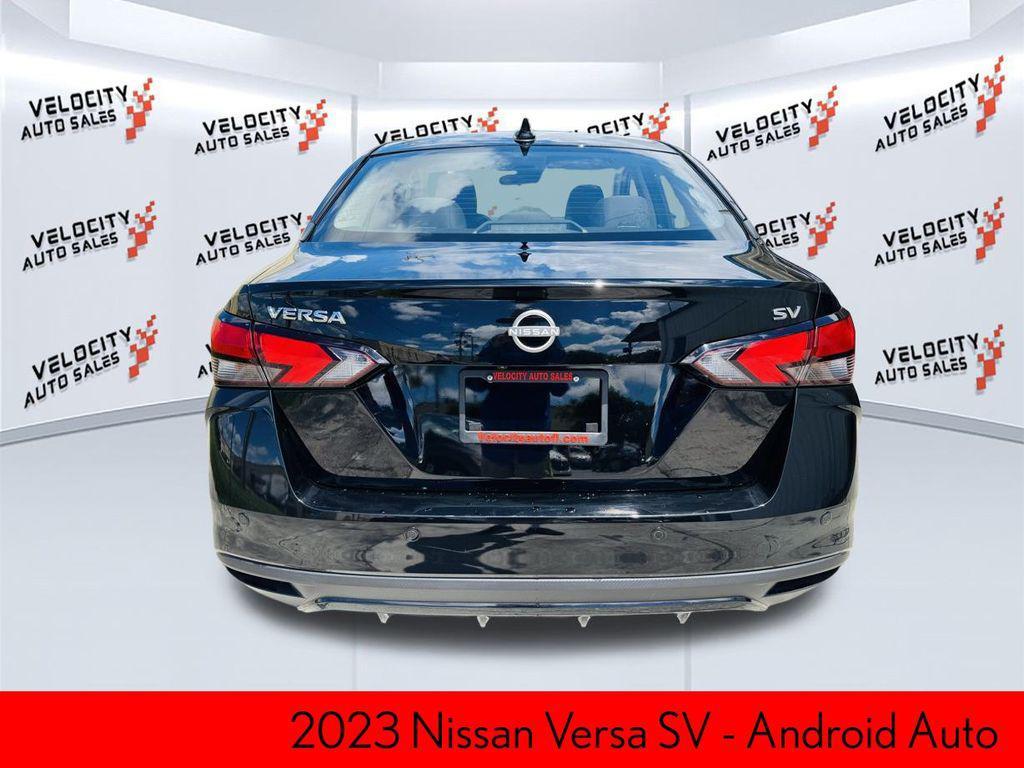 used 2023 Nissan Versa car, priced at $15,990