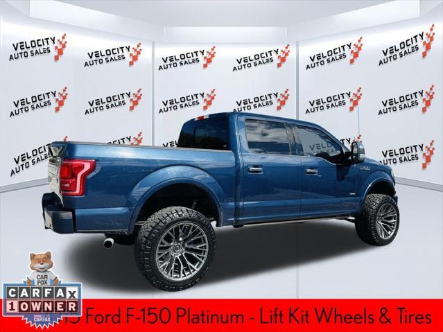 used 2015 Ford F-150 car, priced at $27,748