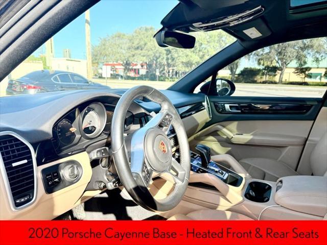 used 2020 Porsche Cayenne car, priced at $29,990