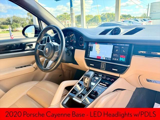 used 2020 Porsche Cayenne car, priced at $29,990