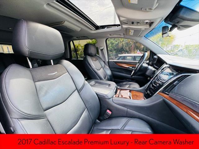 used 2017 Cadillac Escalade car, priced at $28,445