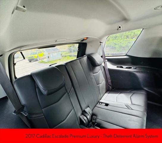 used 2017 Cadillac Escalade car, priced at $28,445