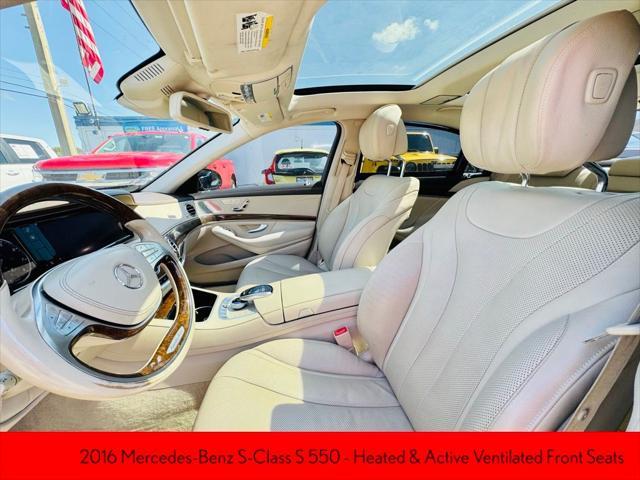 used 2016 Mercedes-Benz S-Class car, priced at $26,990