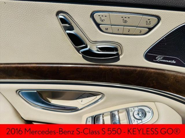 used 2016 Mercedes-Benz S-Class car, priced at $26,990