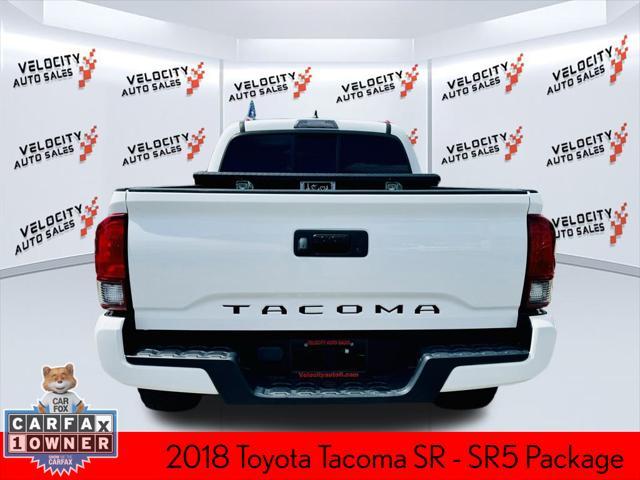 used 2018 Toyota Tacoma car, priced at $27,488