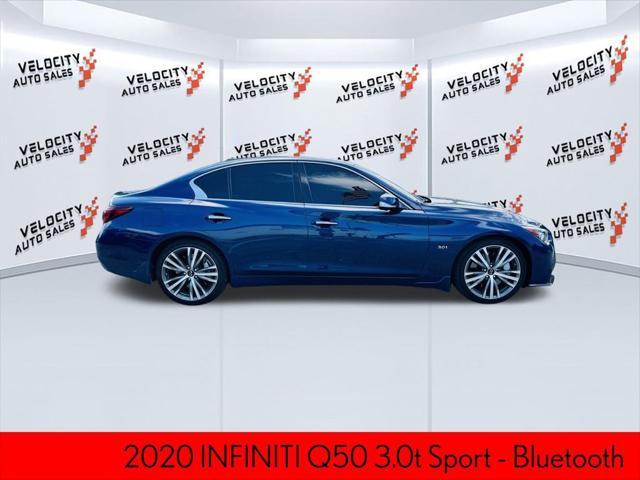 used 2020 INFINITI Q50 car, priced at $22,777