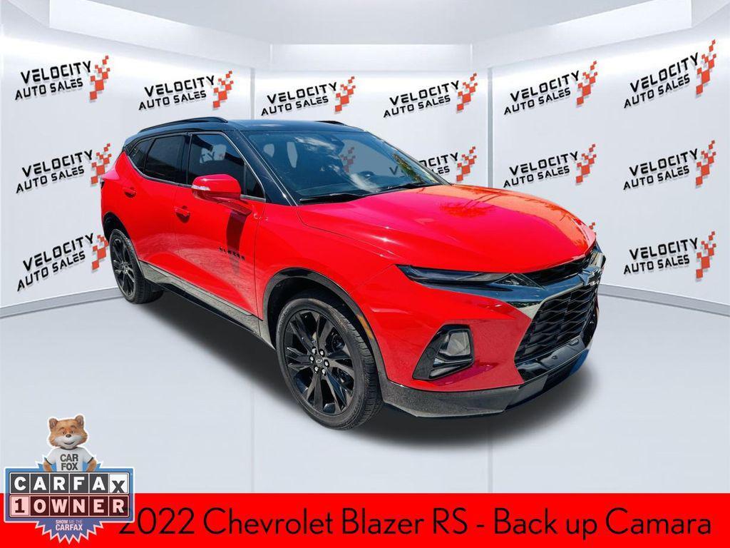 used 2022 Chevrolet Blazer car, priced at $22,990