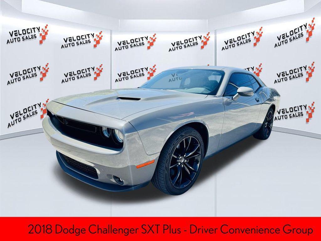 used 2018 Dodge Challenger car, priced at $17,990