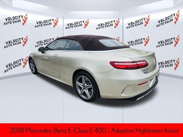 used 2018 Mercedes-Benz E-Class car, priced at $29,987
