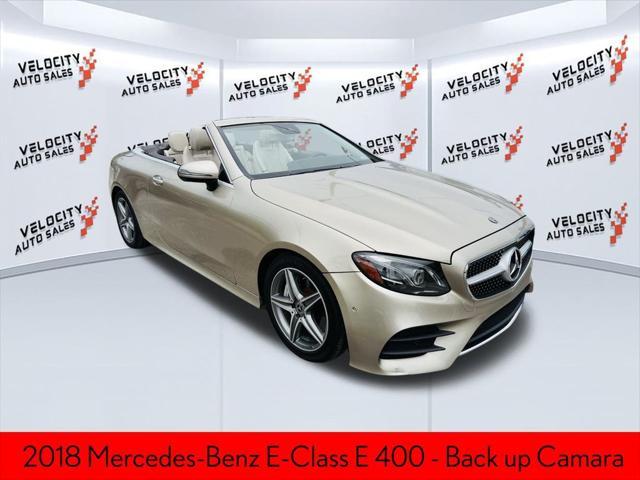 used 2018 Mercedes-Benz E-Class car, priced at $29,987