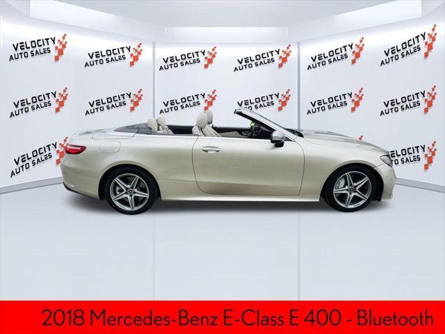 used 2018 Mercedes-Benz E-Class car, priced at $29,987