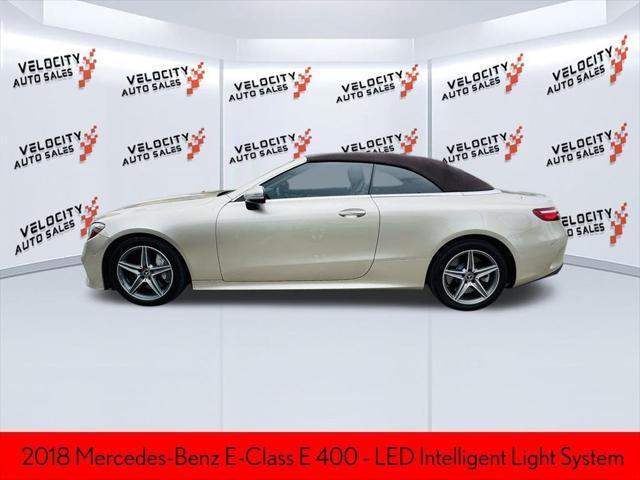 used 2018 Mercedes-Benz E-Class car, priced at $29,987