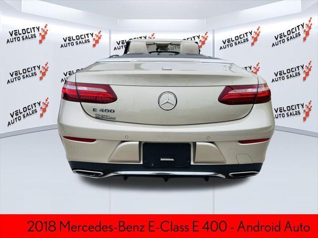 used 2018 Mercedes-Benz E-Class car, priced at $29,987