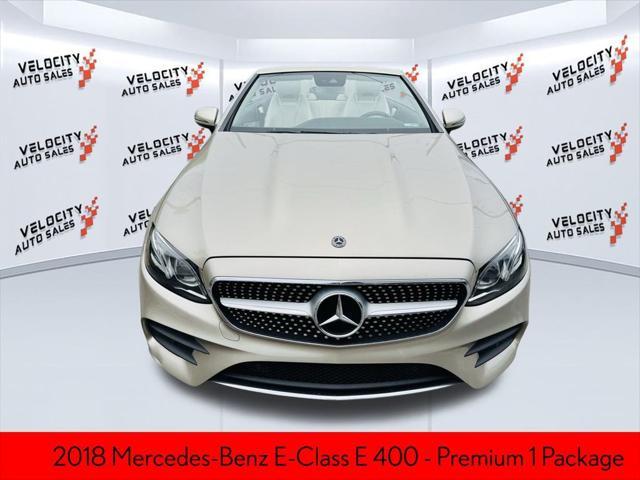 used 2018 Mercedes-Benz E-Class car, priced at $29,987