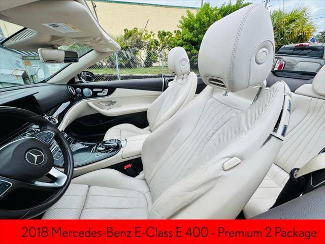 used 2018 Mercedes-Benz E-Class car, priced at $29,987