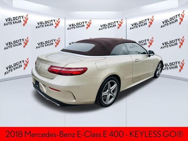 used 2018 Mercedes-Benz E-Class car, priced at $29,987