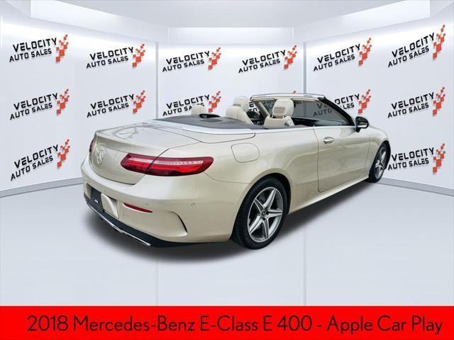 used 2018 Mercedes-Benz E-Class car, priced at $29,987