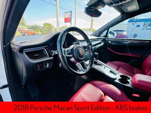 used 2018 Porsche Macan car, priced at $28,788