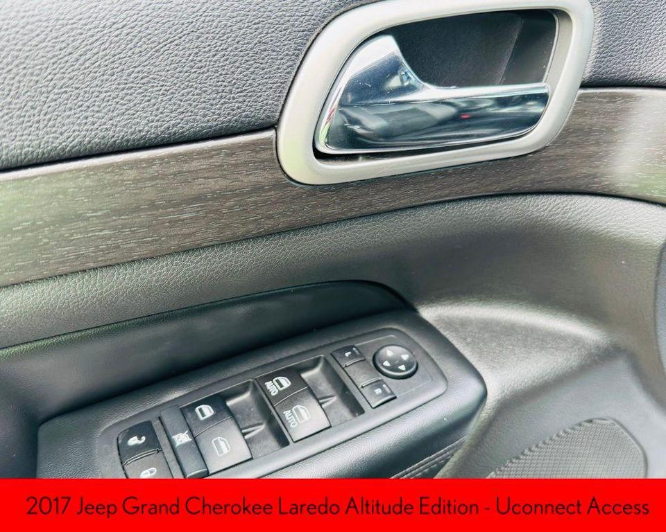 used 2017 Jeep Grand Cherokee car, priced at $15,308