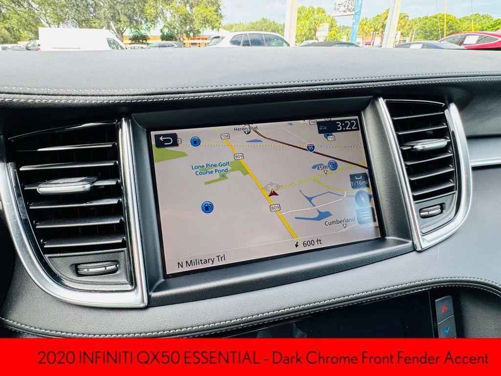 used 2020 INFINITI QX50 car, priced at $19,488